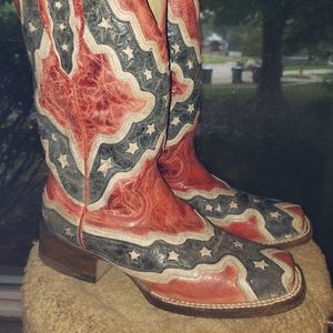 Corral womens rebel flag boots